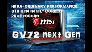 Обзор ноутбука MSI GV72 8RC