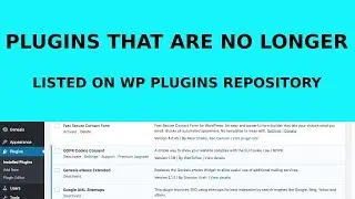 How To Find Out If Your Plugin is No Longer Listed in WP Repository
