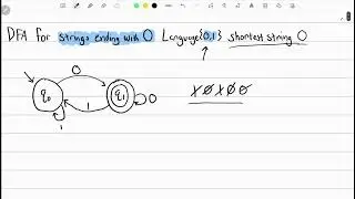 DFA Examples Part 1 | Deterministic Finite Automata