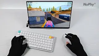 NuPhy Air75 V3 Keyboard ASMR 🌿 | PUBG MOBILE PC Emulator 120 FPS Super Smooth Gameplay (POV)