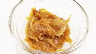 Receta SOFRITO DE CEBOLLAS CON MISO BLANCO ideal para acompañar cereales Macrobiótica Matthias Hespe