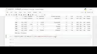 Pandas made easy - Import any dataset from internet, Head and tail