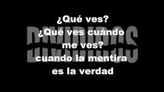 ¿Qué ves? de Divididos - letra