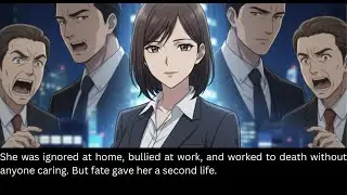 Bullied to death, reborn with memories she returns to crush office enemies without raising her voice