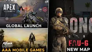 Faug game next update | Apex legends mobile global launch & new features| Mpl studio for AAA games