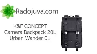 K&F CONCEPT Camera Backpack 20L Urban Wander 01 @kfconcept #kfconcept