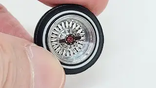 1:25 scale photo etch spoke assembly tutorial