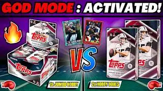 *MUST SEE PULLS!🚨 2026 TOPPS FOOTBALL JUMBO HOBBY vs HOBBY BOX BATTLE!