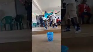Invisible dragon dance crew...at queen of peace Catholic school campus...