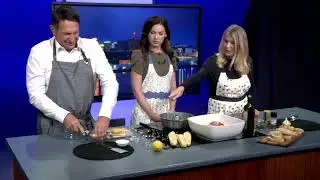 In The Kitchen: Farmers' Market Feta Bruschetta