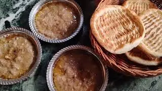 Winter Morning + Kashmiri Harisa = Sukoon ❤️ Kashmir ki aana baan shaan Harisa🤤