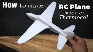 Making an RC plane from thermocol is Easy👀 | Epic Cobra2 P39 Rc Plane Build at Home