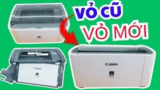 Hướng dẫn thay bộ vỏ mới Canon LBP2900 – Ai cũng có thể tự làm
