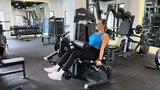 Machine Hamstring Curls, bilateral (both legs)