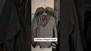 100-Pack Hanger Hooks: Space-Saving Deal! #clothes #hanger #hook