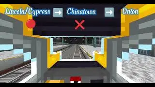 Minecraft LA Metro from Highland Park to Union Station