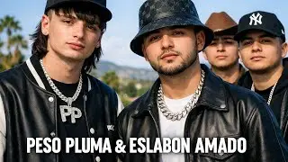 Peso pluma x Eslabón Armado_ Cicatrices de Oro(Music Lyrics Video)