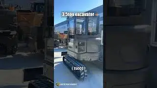 Global Hit: The 3.5 Ton Excavator's Detail  Goes Viral #automobile #digger #excavator #miniexcavator