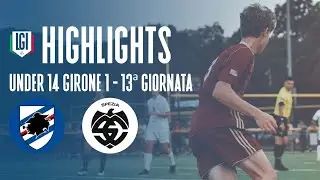 Highlights Sampdoria-Spezia U14 Pro, Girone Piemonte-Liguria, 13^ giornata stagione 2023-24