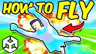 SIMPLE Flying Superhero Controller In 10 MINUTES! (Unity 2023 Tutorial)