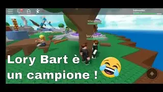 INCREDIBILE!! SU NATURAL DISASTRE DI ROBLOX LORY BART &Egrave; UN CAMPIONE 😂😂