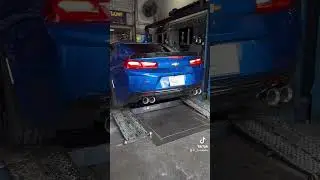 2016 camaro ss straight pipe #camaro #musclecar #chevrolet #zl1 #corvette #hellcat #mustang #viral