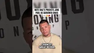 Nate Diaz Predicts Jake Paul Vs. Gervonta Davis 👀🔥🥊 #natediaz #jakepaul #gervontadavis #boxing
