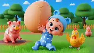 Humpty Dumpty Sat on a Farm + More Songs | Lala Loops Cartoon Nursery Rhymes & Kids Songs