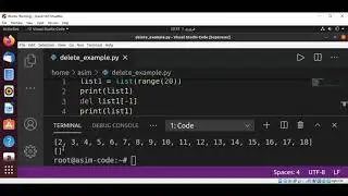 del Statement In Python
