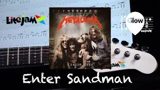 GlowTab EP.10 : Enter Sandman - metallica| Litejam LED Guitar Tab