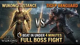 Beat Tiger Vanguard under 4 minutes | Tiger Vanguard vs Wukong Stance | Black Myth Wukong