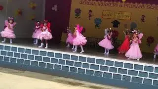 Gerosa NPS LKG Kids on Graduation day, Gudalur
