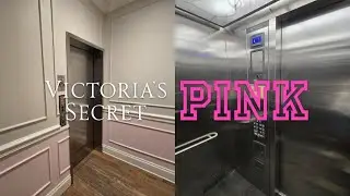 Trashed TK Endura MRL hydraulic elevator at Victoria's Secret/PINK - Tysons Corner Center, Tysons VA