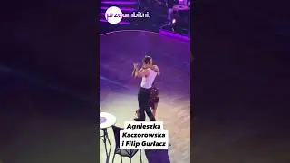 Agnieszka Kaczorowska i Filip Gurłacz podczas finału &bdquo;Taniec z Gwiazdami&rdquo; stacji Polsat. #tzg