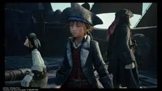 Kingdom Hearts 3 - Pirate Ship Race + Mini Boss Battle