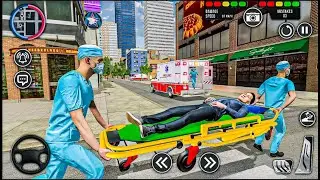 Emergency Ambulance Simulator 3D - City Ambulance Rescue Driving Game - Android iOS Gameplay 2026