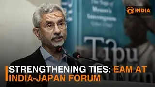 EAM highlights the growing collaboration between India and Japan at the India-Japan Forum | DD India