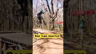 My bar turn practice session