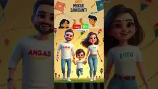 Happy Makar Sankranti to everyone from AngRit Family #shorts