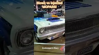 Дрэг-рейсинг FX, автомобили Mopar с наддувом и инжекторами, выставка маслкаров MCACN, Dodge Plymo...