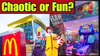 World's Largest & Most Chaotic McDonald's in Orlando Florida on International Drive