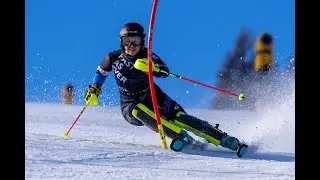 2024.02.16. Slalom training with Noa Szollos  @Obdach
