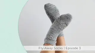 Episode 3: Fly Away Socks Knit-Along with Jenny Fish | Block One | One Big Happy Yarn Co.
