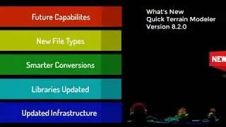 What's New - Quick Terrain Modeler v8.2.0