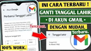 HOW TO CHANGE YOUR DATE OF BIRTH ON GMAIL | LATEST