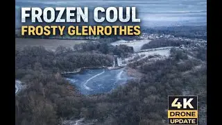 Frozen Coul in Frosty Glenrothes | Winter 4K Drone Update