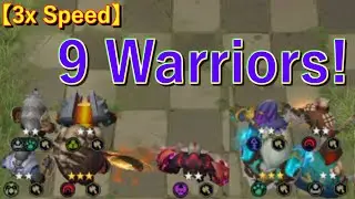 [Auto Chess Mobile] 9 Warriors is very good in the meta!