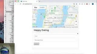 HappyDating 4.4 React write message