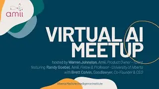 October AI Meetup: Legal Applications of AI with Randy Goebel & Goodlawyer