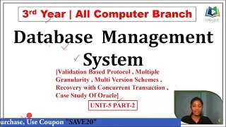 U5 P2 Validation Based Protocol, Multiple  Granularity, Multi Version Schemes, Recovery